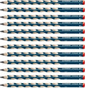 Handwriting Pencil - STABILO EASYgraph - Right-Handed - Petrol - Pack of 12-2B