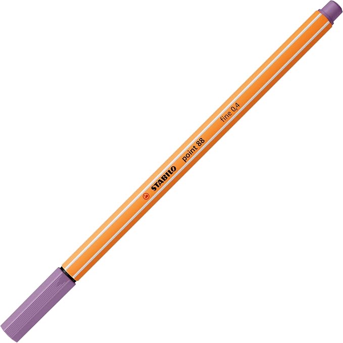 STABILO - point 88 - Fineliner - Pack of 18 - Assorted Trendy colors