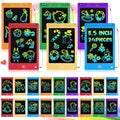 Zhehao 24 Pcs LCD Writing Tablet Kids Board, Bright Color, Round Style