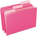 Pendaflex Two-Tone Color File Folders, Legal Size, Pink, 1/3 Cut, (153 PIN) (Pack of 500)
