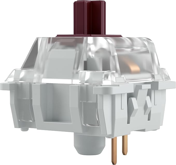 GLORIOUS Kailh Copper Mechanical Keyboard Switches - 120 Pack - Speed Tactile, 40g Actuation Force, Fast Response, for Gaming & Typing