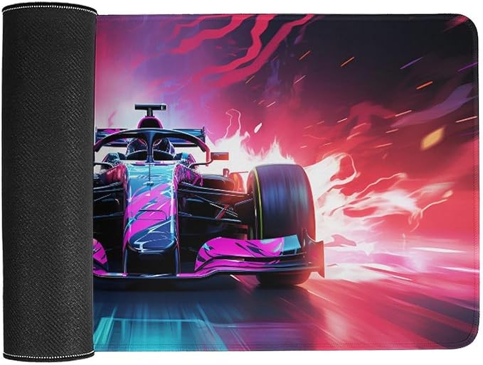 Large Mouse Pad F1 Racing Desk Mat Computer Accessories Gaming Office Organizers Supplies Decor Essentials Keyboard Pads for Desk Rubber 30x60cm