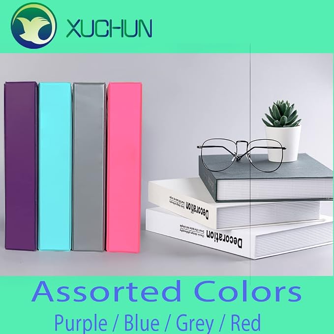 XUCHUN 3 Ring Binders 2 Inch,Clear View Binder with 2 Pockets, Holds 450 Sheets 8.5x11 Inches Paper, Customizable Cover & Spine, Large Capacity Binders for Office, School, Home, Business