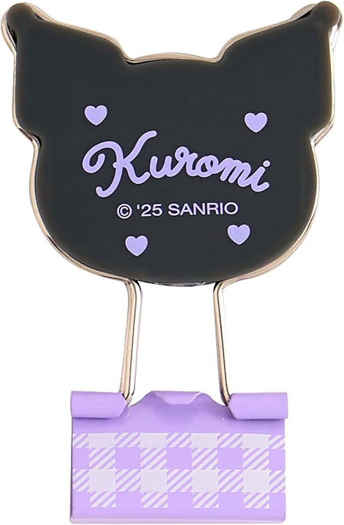 Sanrio 615439 Double Clips, Set of 3, Chromi, ABS, Steel