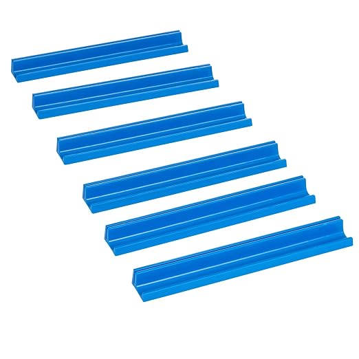 Really Good Stuff 6-Pack Desktop Prop & Park Station | With Adhesive Grip & Separate Components for Optimal Storage