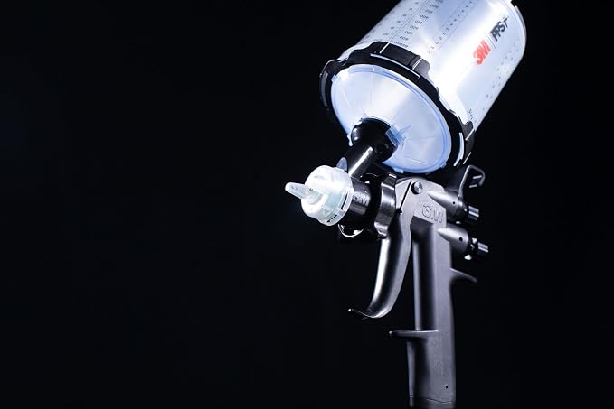 3M Performance Gravity Fine Finish (Compliant) Atomizing Head, 26920 | Clear; 2.0; Pack of 5; for Auto Paint Application; High Viscosity; Clear Coat; Primer Spraying