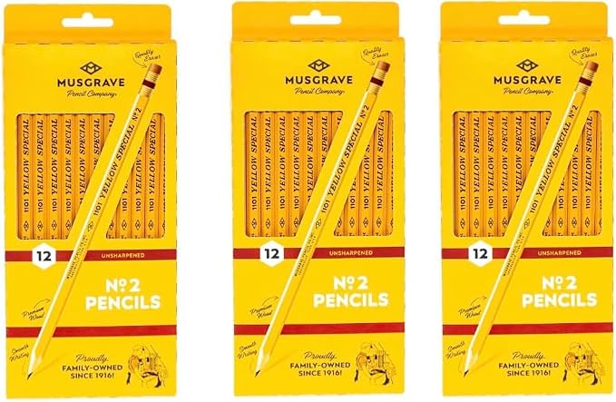 Musgrave Pencil Company 1101 Yellow Special™ (36)