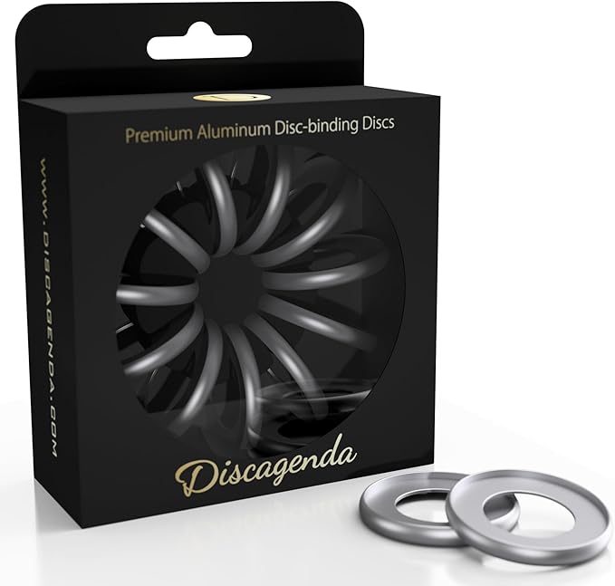 Discagenda Discbound Discs (Silver, 11 Piece 1.65in)