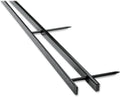 GBC Binding Spines, 25 Pack, Reclosable, 2" Depth, 4 Pin Spines, 200 Sheet Capacity, VeloBind, Black (9741630)