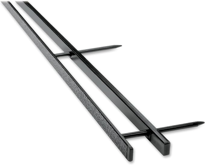 GBC Binding Spines, 25 Pack, Reclosable, 2" Depth, 4 Pin Spines, 200 Sheet Capacity, VeloBind, Black (9741630)
