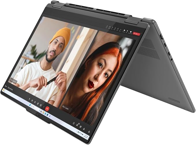 Lenovo Yoga 7i 2-in-1 Laptop, 16" 2K Touchscreen Display, Core Ultra 7 155U (Up to 4.80 GHz), 16GB DDR5, 512GB PCIe SSD, Wi-Fi 6E, Backlit KB, FP Reader, TB 4, Webcam, Keypad, PDG HDMI, Win 11 Pro