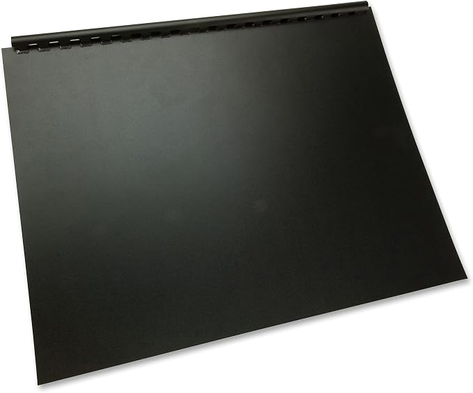 GBC Poly Binding Cover, 11"x8-1/2", 100% Recycled, Black, (25818) (Pack of 100)