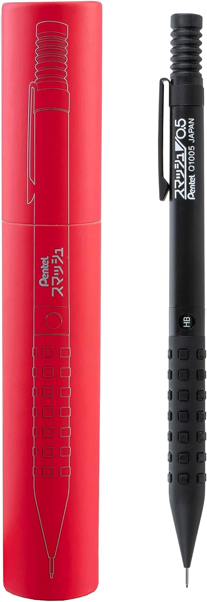 Pentel Smash Drafting Mechanical Pencil (0.5mm) - Special Edition Black w/Tube