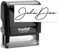 Trodat 4912 Signature Stamp - Custom Text Stamp - Choose from Many Fonts & 15 Ink Colors!