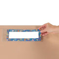 Really Good Stuff Name Plate Self-Adhesive Vinyl Sleeves, Set of 12 | Bulk School Supplies for Students, Classroom Essentials, Teacher Must-Haves