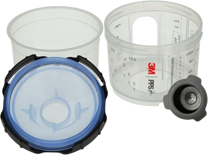 3M PPS 2.0 Spray Gun Cup Lids and Liners Kit, 26314
