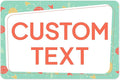 Custom Sign, Custom Street Sign, 11 Font Colors, 13 Font Styles, 4 Hole Options, 22 Sizes, 12x18 Inches, Rust Free DiBound, Fade Resistant, Made in USA by My Sign Center (Mid-Century Modern 2)