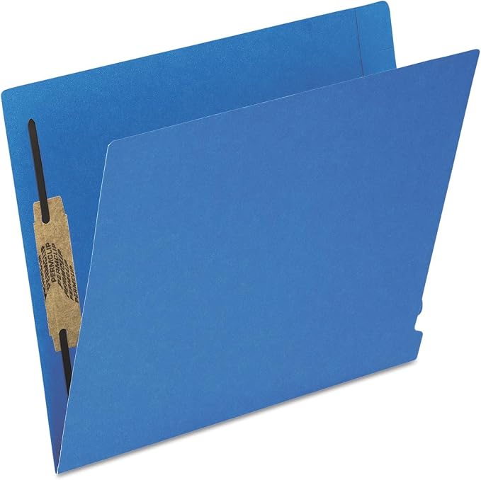 Pendaflex H10U13BL Reinforced End Tab Expansion Folder, Two Fasteners, Letter, Blue (Box of 50) (Pack of 5)