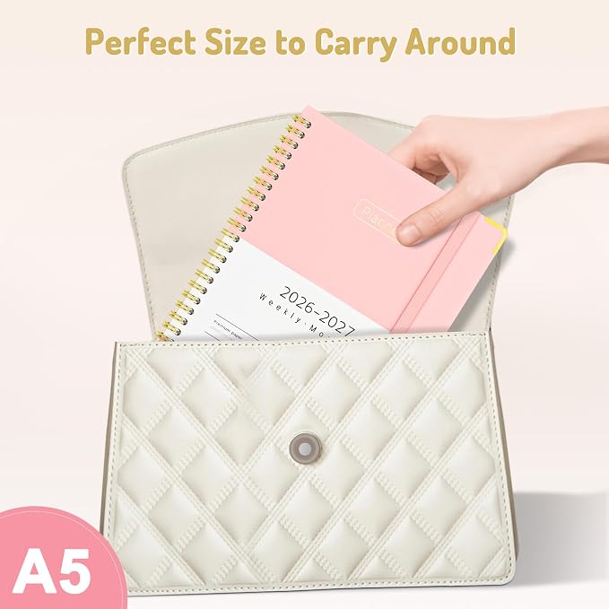 Forvencer Academic Planner 2026-2027, Calendar Jul 2026-Jun 2027, 6" x 8"