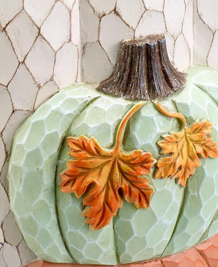 Avanti Linens - Wastebasket, Decorative Trash Can, Fall Inspired Bathroom Decor (Grateful Patch Collection)