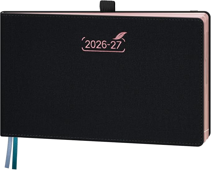 BEZEND Planner 2026 2027 Weekly and Monthly, Daily Calendar Book (9"x5.5")