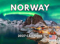 Norway Calendar 2027 Norwegian Monthly Wall Calender 12 Month