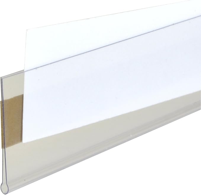 C-Line Self-Adhesive Label Holders, Top Load, 1 X 6, Clear, 50/pack