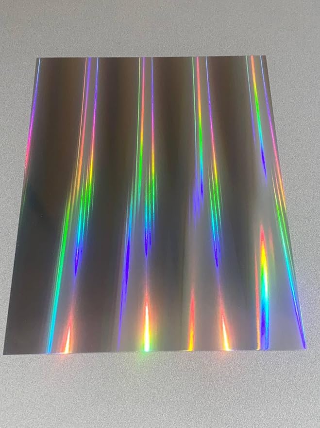 Straight Foil TCG cardstock - DIY Proxies - US Letter Size (8.5x11in) - 20 Sheets