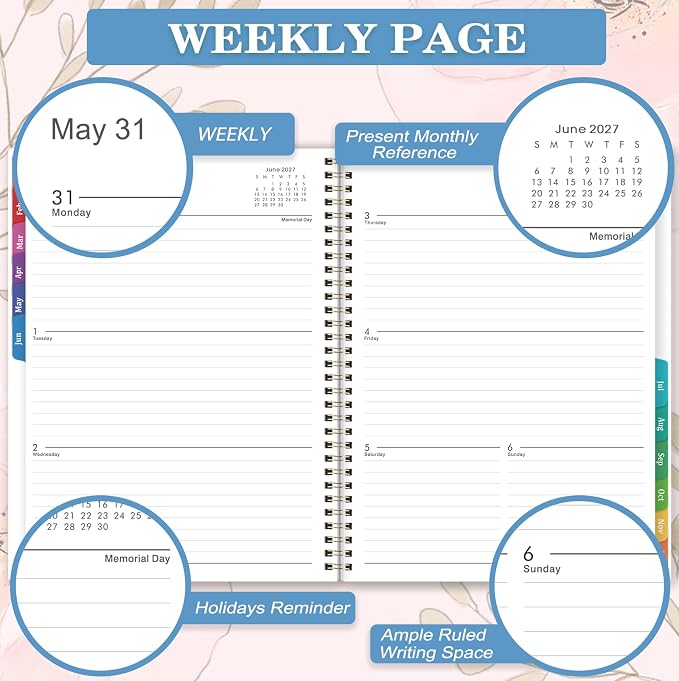 2027 Planner - Jan. 2027 - Dec. 2027, Calendar 2027 for Office, School