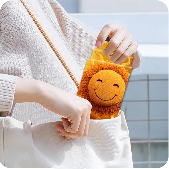 Extended Gaming Mouse Pad 31.5" x 11.8", with Edge Stitching, Non-Slip Rubber Base Keyboard Pad, Suitable for Work, Game, Office, Home and Coasters, Sun Smile Face