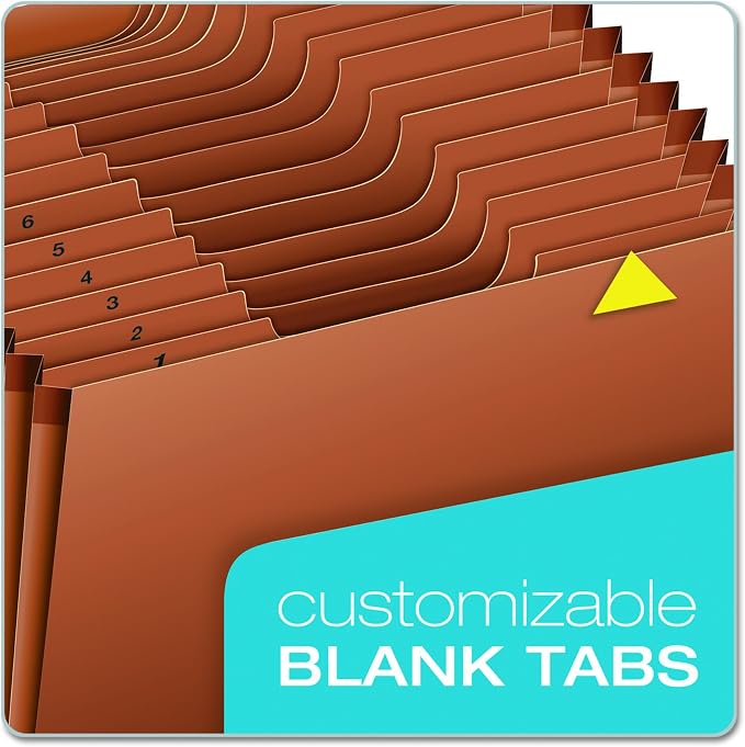 Pendaflex Globe-Weis Conversion File Jackets and Pockets, (PFXR119ALHD), Brown, Legal (Pack of 5)