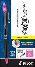 Pilot Pens, Extra Fine Point 0.5 mm, Pack of 12, Pink Ink