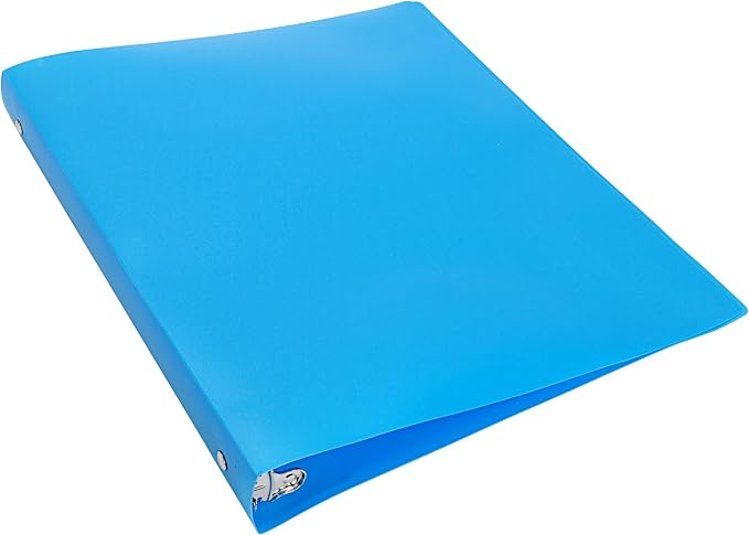EPI 24 Pack 3-Ring Binder, 1-Inch, Round Ring, Letter Size, Assorted Color