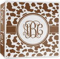 Personalized Cow Print 3-Ring Binder - 2 inch