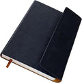 Planner 2026-2027, Weekly Monthly Academic Calendar for Jul 2026 - Dec 2027 [18 Month Agenda], 8.26" x 5.9" Faux Leather Cover + Thick Paper (26-27 Navy Blue)