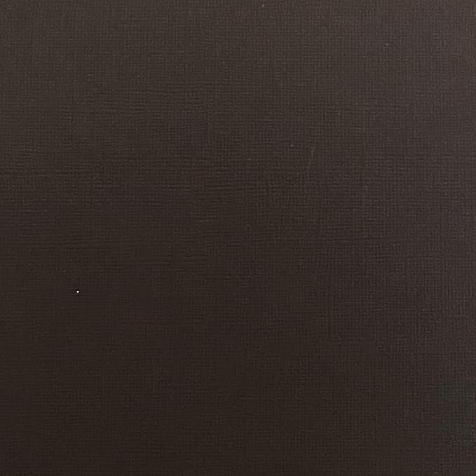 Brownie—12x12 Textured Cardstock | 80lb Textured Paper | Premium Cardstock for Cricut Cutting | 25 Sheets