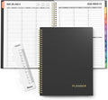 SUNEE 2027 Appointment Book, Quarter-Hourly,Weekly Planner, 8.5"x11", Black