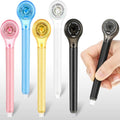 Gersoniel 5 Pack Correction Tape Pen Correctional Ink Tape Push Pull Protective, Easy to Use Applicator for School Office Supplies, 0.2 x 236 Inch (Bright Colors)