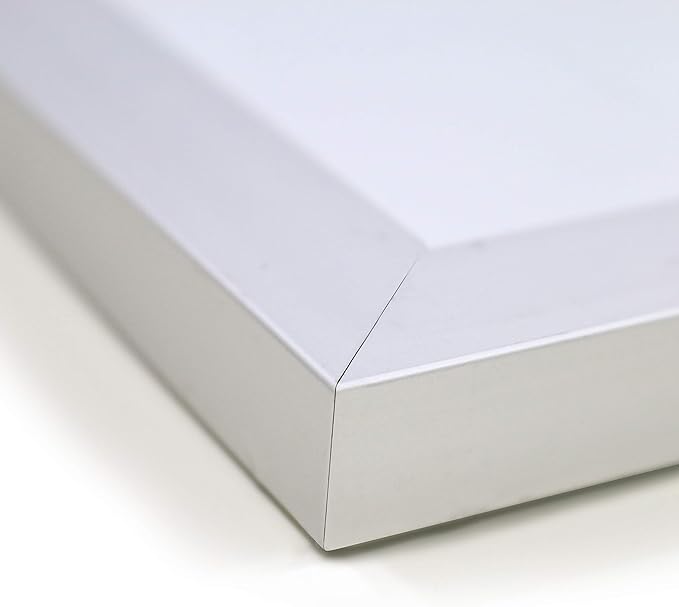 Ghent 4 x 8 Porcelain Magnetic Whiteboard, Aluminum Frame, 1 Marker, 1 Eraser, Made in the USA (M1-4-4 )