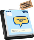 The Corporate Jargon Desk Calendar 2026 | Page a Day Calendar, 365 Days of Jargon and Buzzwords, Funny Gift Ideas, White Elephant Gifts for Adults, Gag Gifts