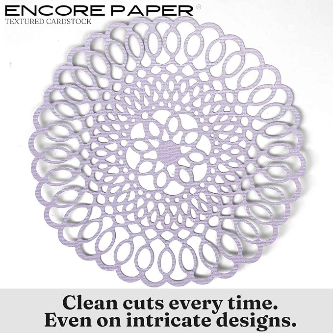 MORNING GLORY—12x12 Textured Cardstock | 80lb Textured Purple Scrapbook Paper | Premium Cardstock for Cricut Cutting | 25 Sheets