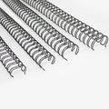 Rayson Wire Binding Spines, 3:1 32-Loop Black, Mixed Sizes, 96 Pack | Includes 24 pcs each: 7/16", 1/2", 9/16" and 5/8"; ideal for Letter-size reports, manuals and presentations.
