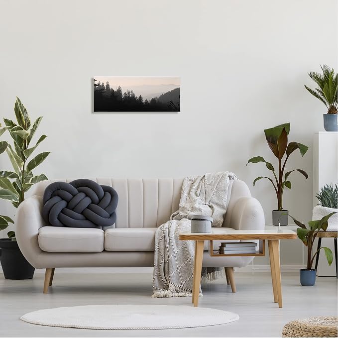 Stupell Industries Woodland Forest Silhouette, 10 x 24 Inch Canvas Wall Art | Stupell Industries · By Lori Deiter · Ready to hang · Nature inspired decor for living room · office · or hallway