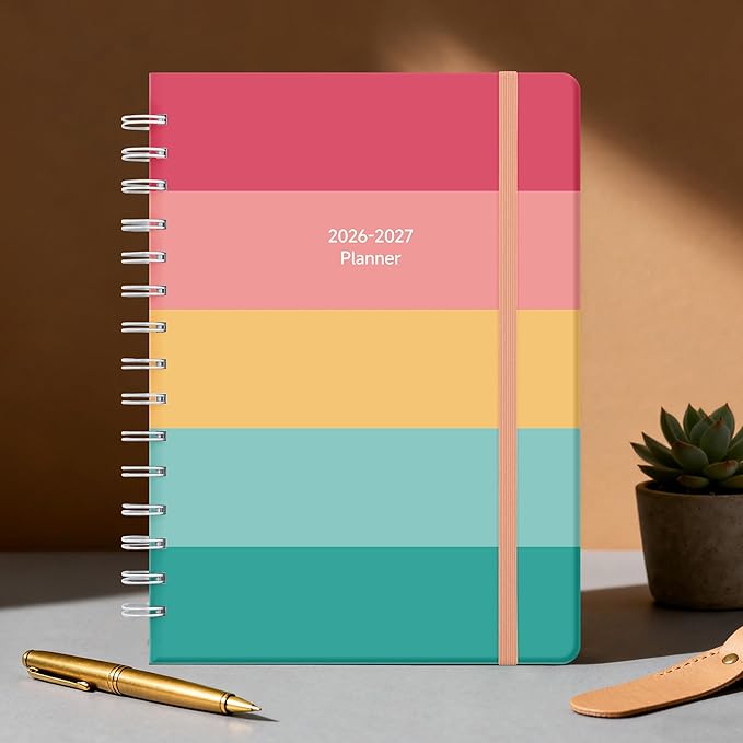 Planner 2026-2027 Weekly & Monthly Academic Planner, 6" x 8.3"