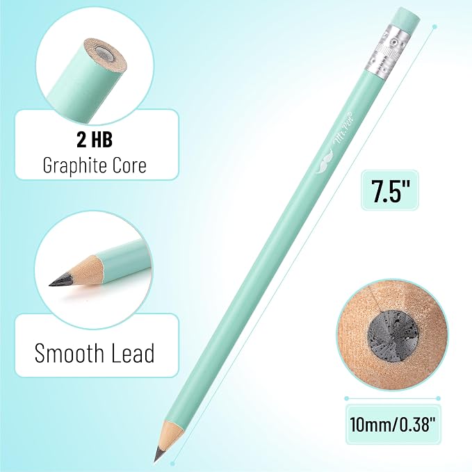 Mr. Pen- Jumbo Pencils, 30 Pack, Colorful Barrels