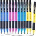 M&G Thick Lead Mechanical Pencil Set, With Colorful Barrel Thick Point (1.8mm), With Erasers, Writes Smooth & Dark, School Supplies, Office Supplies, Sketching Pencils, Drafting Pencil, 12 Count
