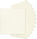 Ivory Linen Cardstock 12x12 80lb 100 Sheets | Goefun Thick Cardstock Light Cream Textured Paper, Linen Paper for Printing, Invitations, Card Making, Crafting, Scrapbook