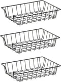 A4 Letter Magazine Desk File Storage Tray Organizer Bin (3 Pack)