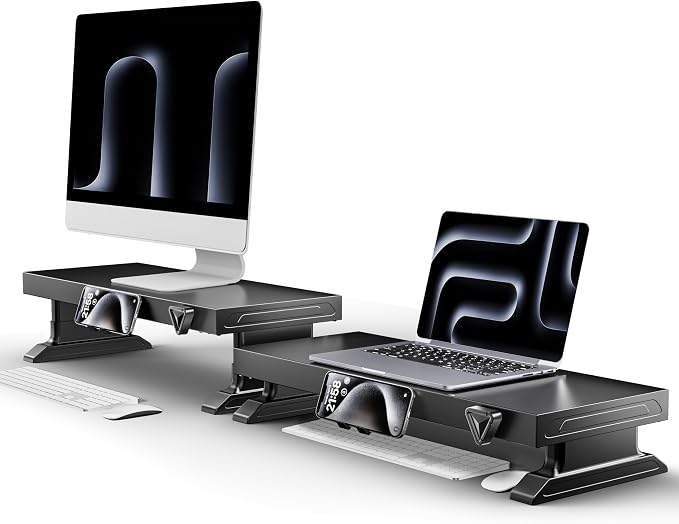 Computer monitor stand (Manually adjustable height, Basic Edition 630)