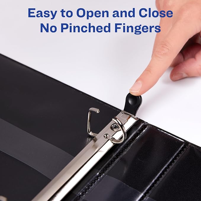 Avery Heavy-Duty View 3 Ring Binder, 3" One Touch EZD Rings,670-Sheet Capacity,3.5 Inch Wide Spine, Great for Home,School Supplies,Office,or Organization Needs,1 Chartreuse Binder (79779) (Pack of 4)